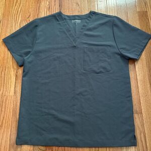 Mandala Men's Grey Scrubs